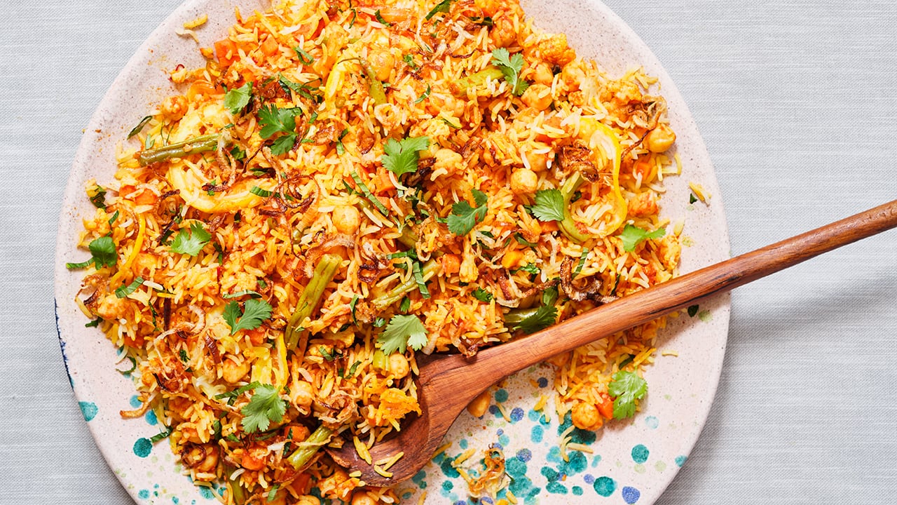  Veggie Biryani 